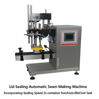 أغلاق الغطاء آلة صنع الخياطة التلقائية تتضمن سرعة الختم حاوية 2s مثالية لختم حاوية تلقائي